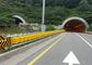 Red Color Safety Roller Safety Barrier , Tunnel Entrance Roller Road Barrier