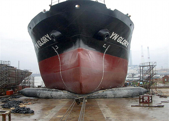 Ship Launching Marine Rubber Airbags Pneumatic Type 5-10layers