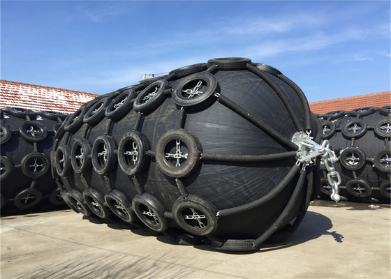 Airplane Tyres Inflatable Yokohama Fender Dock Floating 50Kpa 80Kpa