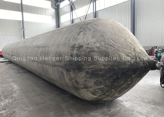 品質 Heavy-Duty Marine Rubber Airbag with Synthetic Tire Cord Layers for 0.8-3 M Diameter and 4-25 M Length Ship Launching 工場