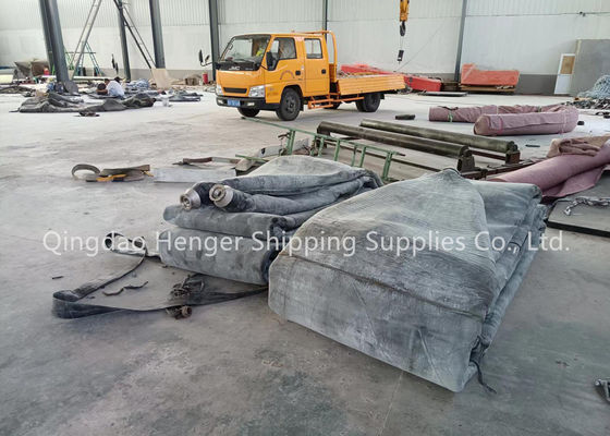品質 Marine Rubber Airbag Pneumatic Rubber Fender with 0.8-3 M Diameter 4-25 M Length and Medium Pressure (4-5) 工場