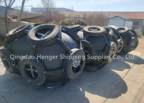 品質 長持ち期間 24ヶ月 80kpa 浮遊型気圧式海上ゴムフェンダー 設計 使用寿命 10年 工場