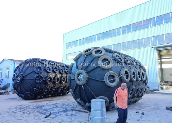 品質 Yokohama Type Inflatable Rubber Fender 50kpa for Ship Docking 工場