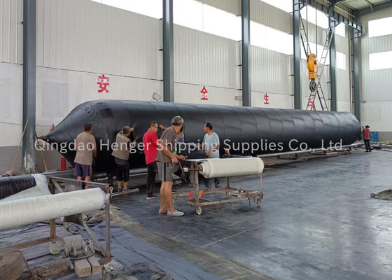 品質 Marine Rubber Airbag Pneumatic Rubber Fender with 0.8-3 M Diameter 4-25 M Length and Medium Pressure (4-5) 工場