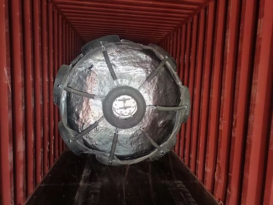 品質 チェーン網70kg/Mの³密度19mm Polyureaの厚さの2X4mの泡が充填されたフェンダー 工場