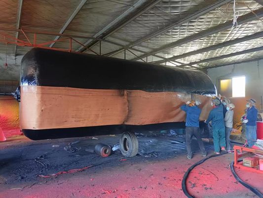 品質 チェーン網及び70kg/Mの³の泡密度の2.3*6.2mの不沈の泡が充填されたフェンダー 工場