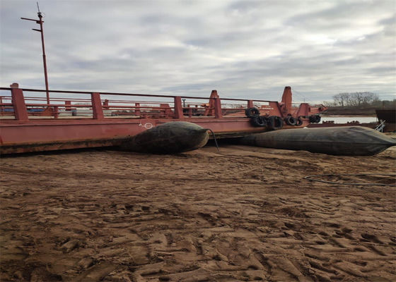 品質 船舶打ち上げ上げ 高圧範囲0.2-0.4Mpaの充気型海上エアバッグ 工場