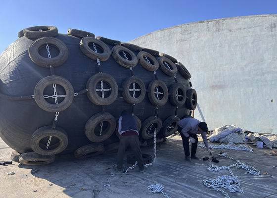 品質 船舶ドックの海上ゴムフェンダー ヨコハマ パンネマティックゴムフェンダー 工場