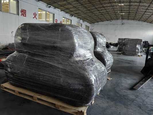 品質 船舶保護 海洋ドック 固体EVA泡で満たされたフェンダー 浮遊フェンダー 工場