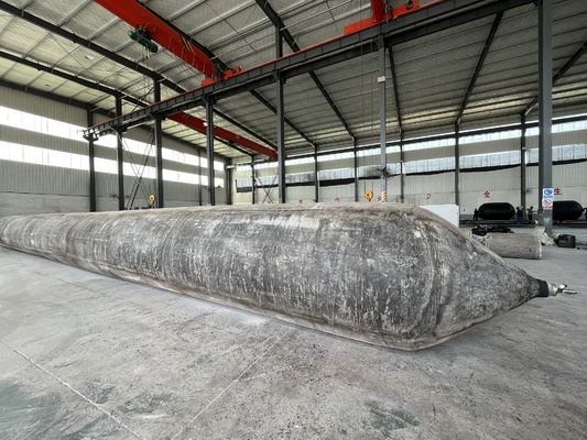 品質 High Pressure Resistance Inflatable Marine Airbags Cylindrical Type Offering Performance For Ship Launching Cargo Handling 工場