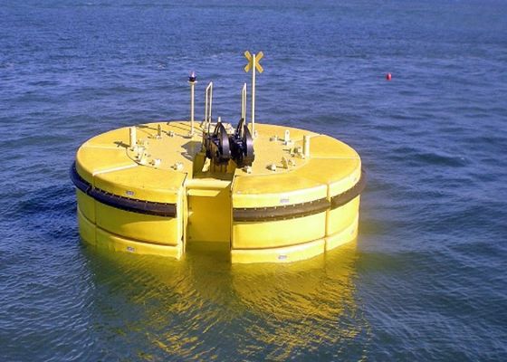 品質 エヴァのPEのよい耐食性の物質的な海洋の係留ブイの単一の浮く物 工場