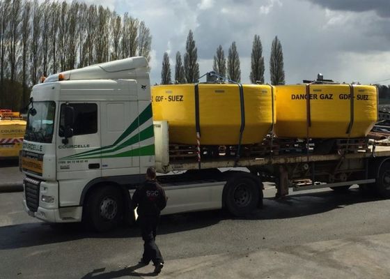 品質 エヴァのPEのよい耐食性の物質的な海洋の係留ブイの単一の浮く物 工場