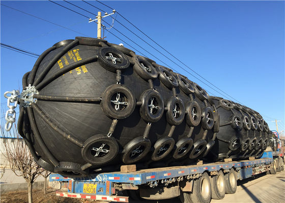 品質 Henger BV 認証された海上使用用の気力ゴムフェンダー,カスタムカットと強化耐久性 工場