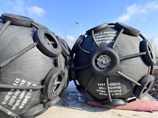 品質 アンチエイジング 防爆 弾性ゴムフェンダー 50Kpa 80Kpa 工場