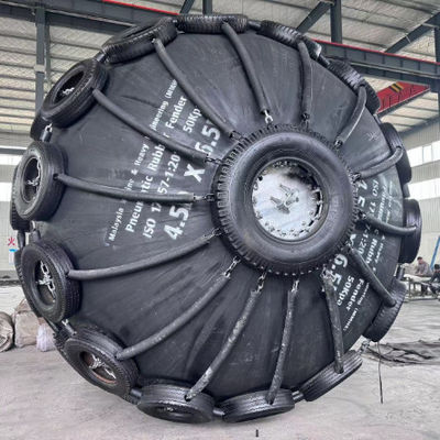 品質 Initial Internal Pressure 80kpa Marine Fendre Net Type Ideal for Marine Vessel Impact Absorption and Dock Safety Systems 工場