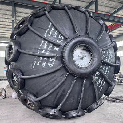 品質 塩水環境用 防腐気圧ゴムフェンダー 工場