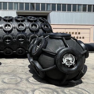 品質 Professional-Grade CCS/BV/LR/DNV Certified Black Pneumatic Rubber Fender for STS/STD Applications 工場
