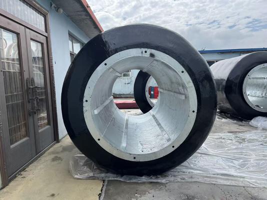 品質 オフショア保護が簡単にできる、フォーム充填と溶融亜鉛メッキまたはステンレス鋼チェーン付きの海洋浮遊フェンダー 工場