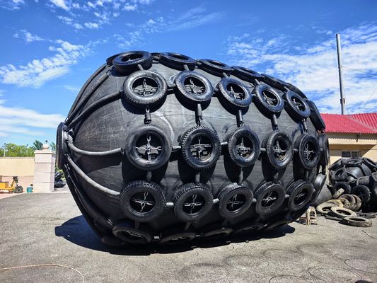 品質 ISO17357認証された気力ゴムフェンダー,カスタムサイズ0.3〜4.8M,圧力オプション50kpa&80kpa 工場