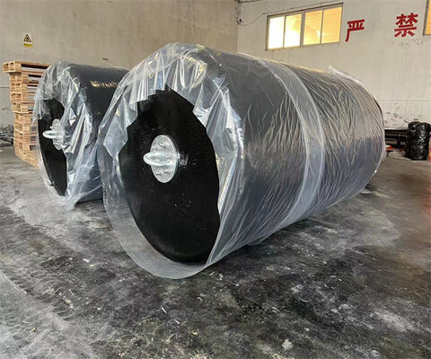 品質 Custom Manufacturing Foam Filled Fender with ISO17357 Standard and 0.5-4.8m Diameter for Marine Applications 工場