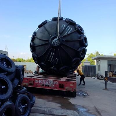 品質 Black Marine Rubber Airbag Safety Effective Green Environmental Protection 工場