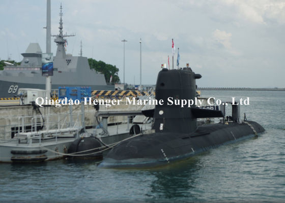 品質 Dia. 3.3 X L 6.5m STS STDの空気の天然ゴムの半海底フェンダー 工場