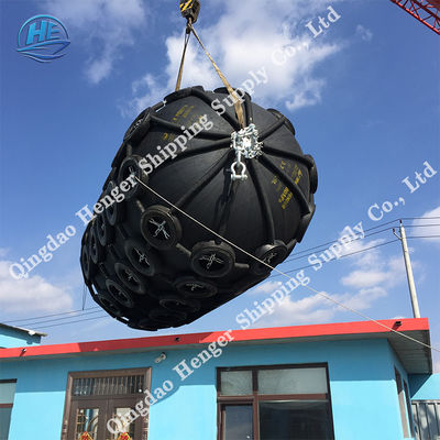 品質 反衝突の膨脹可能な空気のゴム製フェンダーの黒色保証24か月の 工場