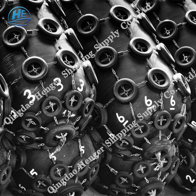 品質 桟橋および容器のための天然ゴムの空気の海洋のフェンダー耐久0.05MPaそして0.08MPa 工場