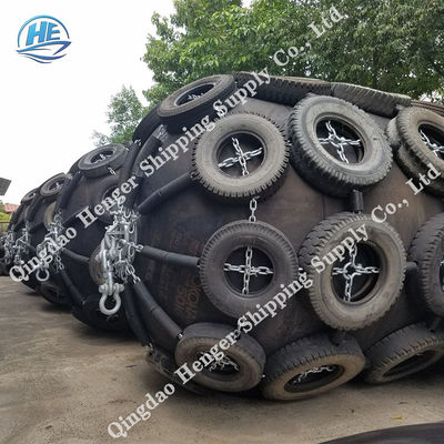 品質 海洋用途向けBV証明書付き空気式ゴムフェンダー 工場