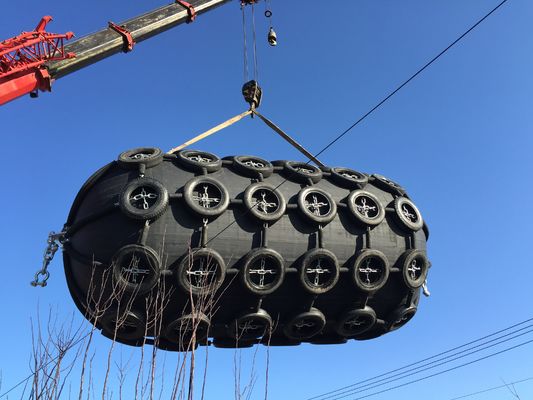 品質 横浜骨がある海洋のゴム製 フェンダーの海洋のドックのコーナーのバンパー 工場