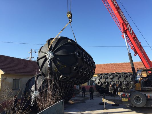 品質 横浜骨がある海洋のゴム製 フェンダーの海洋のドックのコーナーのバンパー 工場