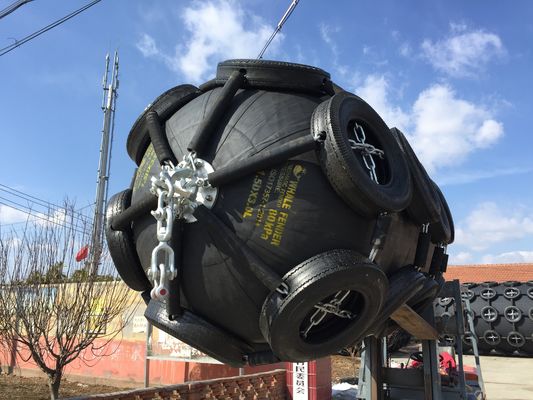 品質 横浜空気の骨があるフェンダーの海洋装置の横浜空気のゴム製 フェンダー 工場