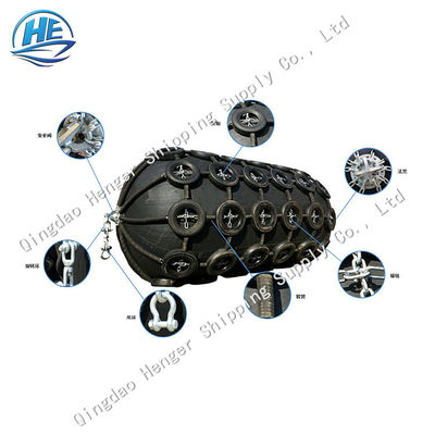 品質 横浜フェンダー50Kpa 80Kpaのタイヤ チェーンの純空気のゴム製 フェンダー 工場