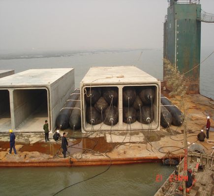 品質 低圧の船の進水のエアバッグの膨脹可能な海洋のゴム製 エアバッグ 工場