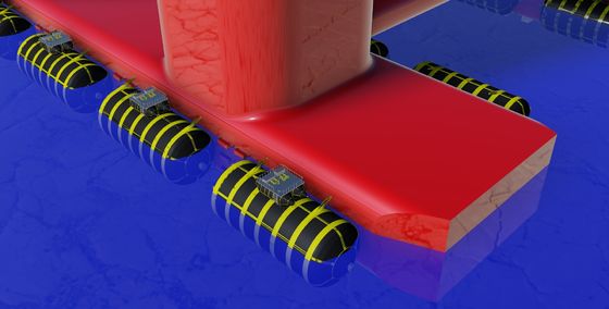 品質 低圧の船の進水のエアバッグの膨脹可能な海洋のゴム製 エアバッグ 工場