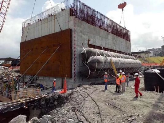 品質 海洋のエアバッグによって最大限に活用されるレイアウトを進水させるD15*L20m 0.20Mpaの船 工場