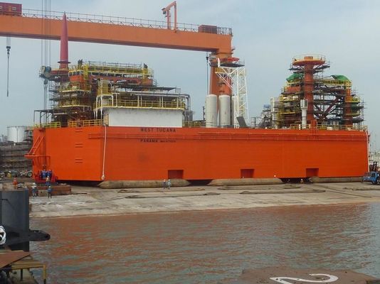 品質 16mの海兵隊員のゴム製 エアバッグのボートの上昇の海洋海難救助のエアバッグ 工場