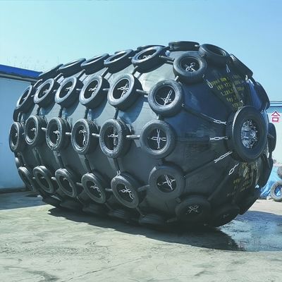 品質 ISO17357 Compliant Pneumatic Rubber Fender with Customized 0.3-4.8 M Size and 50kpa & 80kpa Pressure for Marine Applications 工場