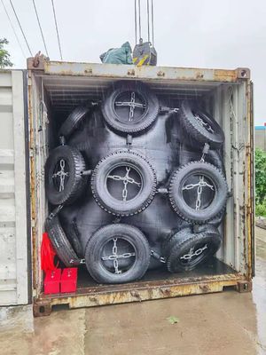 品質 Ccsの証明の空気のゴム製 フェンダーの肋骨のタイプ フェンダーおよび純ロープのタイプ 工場