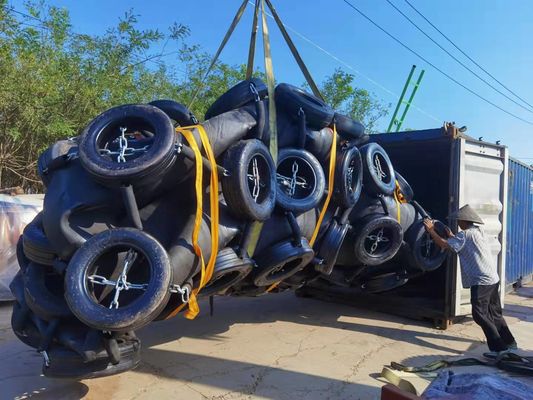 品質 横浜タイプ空気のゴム製 フェンダーのボートの海洋のゴム製 フェンダー 工場