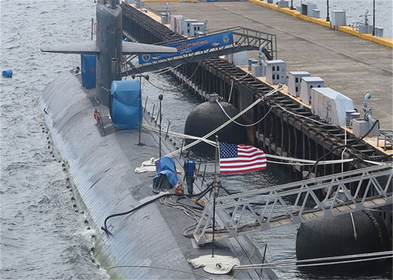 品質 50Kpa 80Kpaの油圧空気圧式海底ゴム製 フェンダーのドックの吊り鎖のタイプ 工場