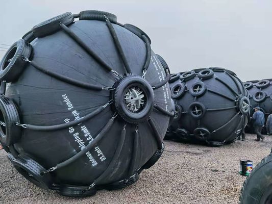 品質 ISO 17357の空気のゴム製 フェンダー/横浜ゴム製 フェンダー 工場