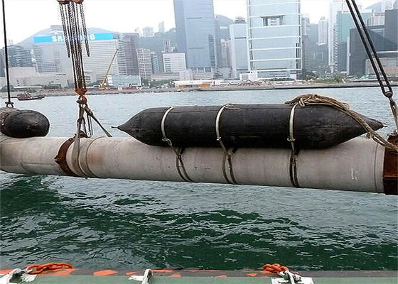 品質 ISO 14409 Certified Pneumatic Rubber Fender - Natural Rubber Marine Airbag with 80kpa Working Pressure 工場