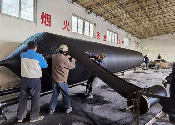 品質 ISO 14409:2011 認証された船舶発射用エアバッグ 6-10 年の使用寿命と海上用途用0.8mから3.0m直径範囲 工場