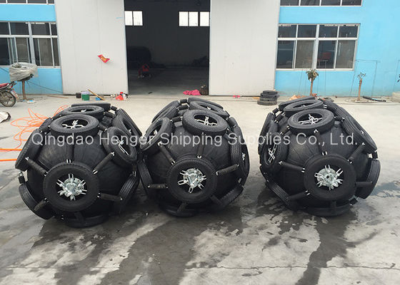 品質 ISO17357 Compliant Pneumatic Rubber Fender with Customized 0.3-4.8 M Size and 50kpa & 80kpa Pressure for Marine Applications 工場